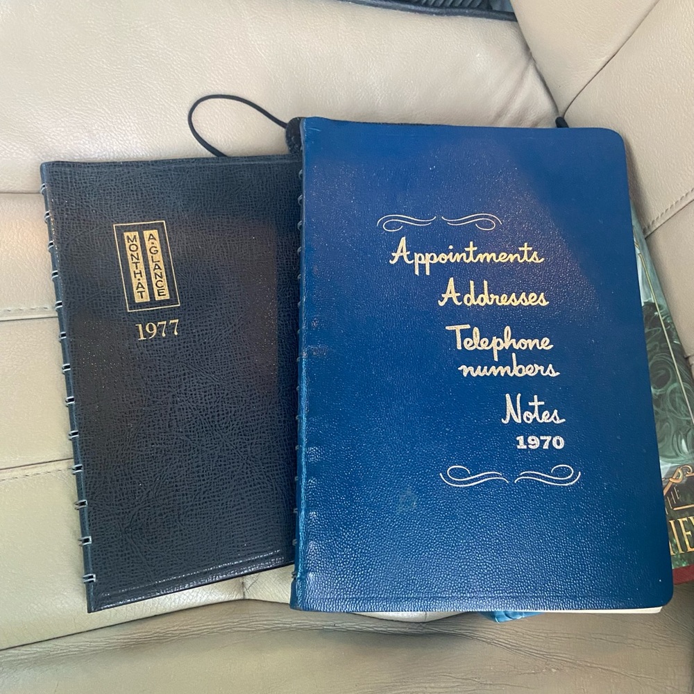 70 address books vintage